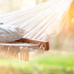 Hammock for Personal Space in Backyard