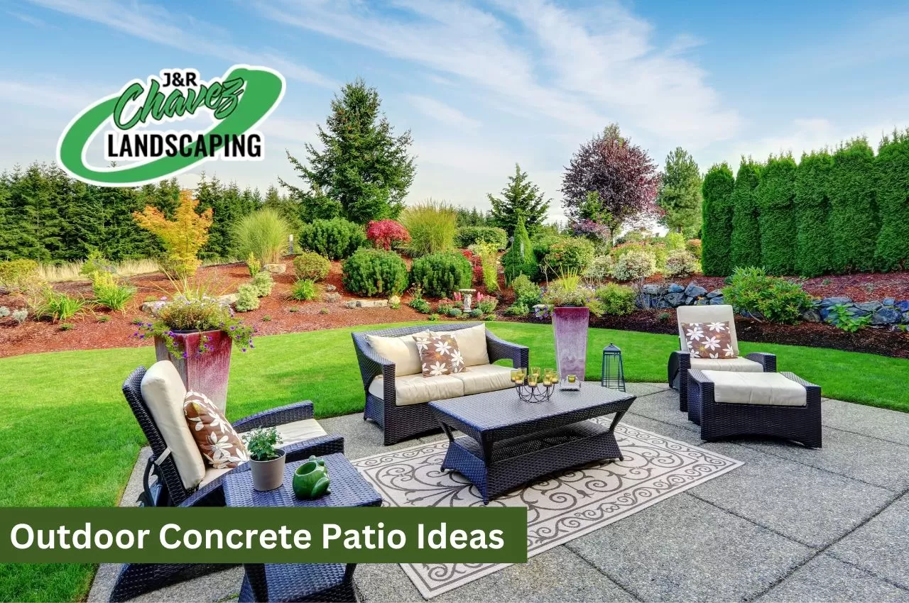 Unique outdoor concrete patio ideas